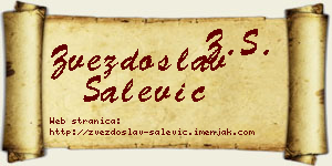Zvezdoslav Salević vizit kartica